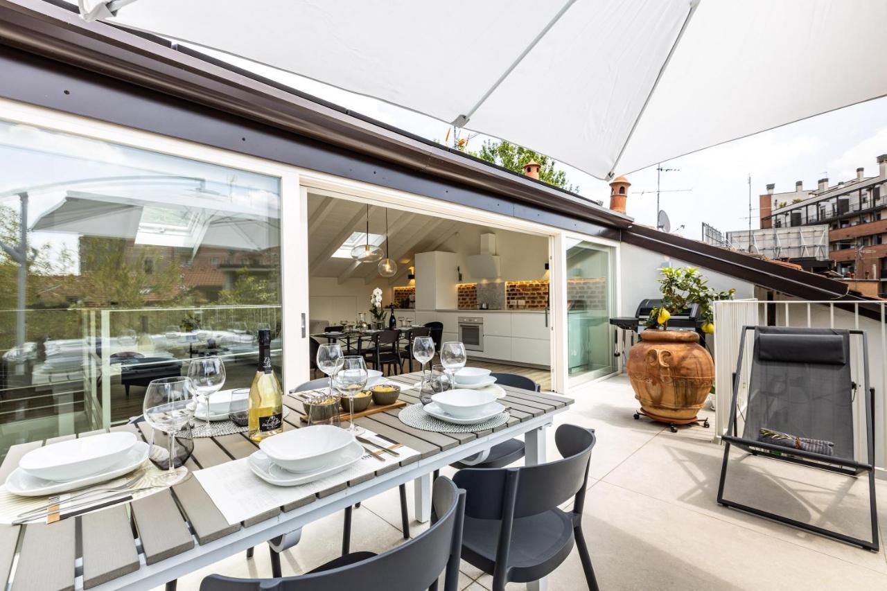 *Villa Olivo*With Private Terrace & Jacuzzi + 3Bedrooms Milan Exterior photo